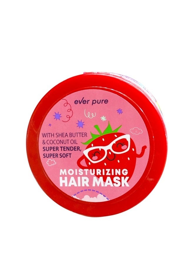 ever pure HAIR MASK MOISTURIZING WITH SHEA BUTTER & CCONUT OIL 340ML - Image 4