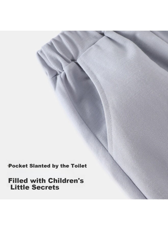 Yuzhaolin Children'S Mosquito-Proof Pants Summer Thin Boys' Pants Casual Long Pants For Boys And Girls Naughty Ice Cream - Image 5