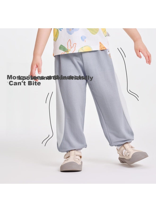 Yuzhaolin Children'S Mosquito-Proof Pants Summer Thin Boys' Pants Casual Long Pants For Boys And Girls Naughty Ice Cream - Image 3