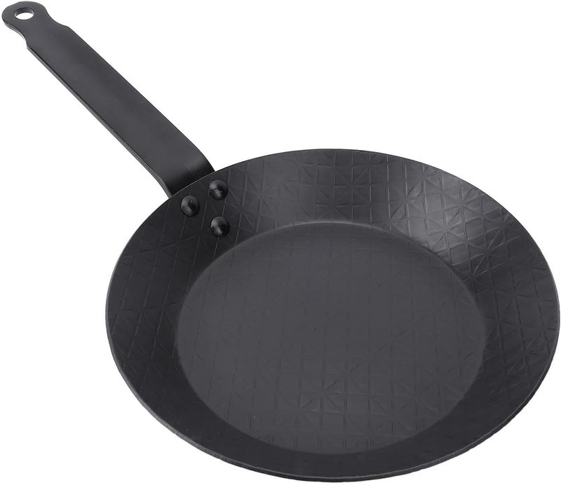 Aramox Carbon Steel Frying Pan Non Stick Skillet Nonstick Fry Pan Non Stick Skillet with Heat Distribution for Gas Induction Cooker Steak Eggs Pancakes (M 62x50cm / 24.41x19.69in) - Image 5