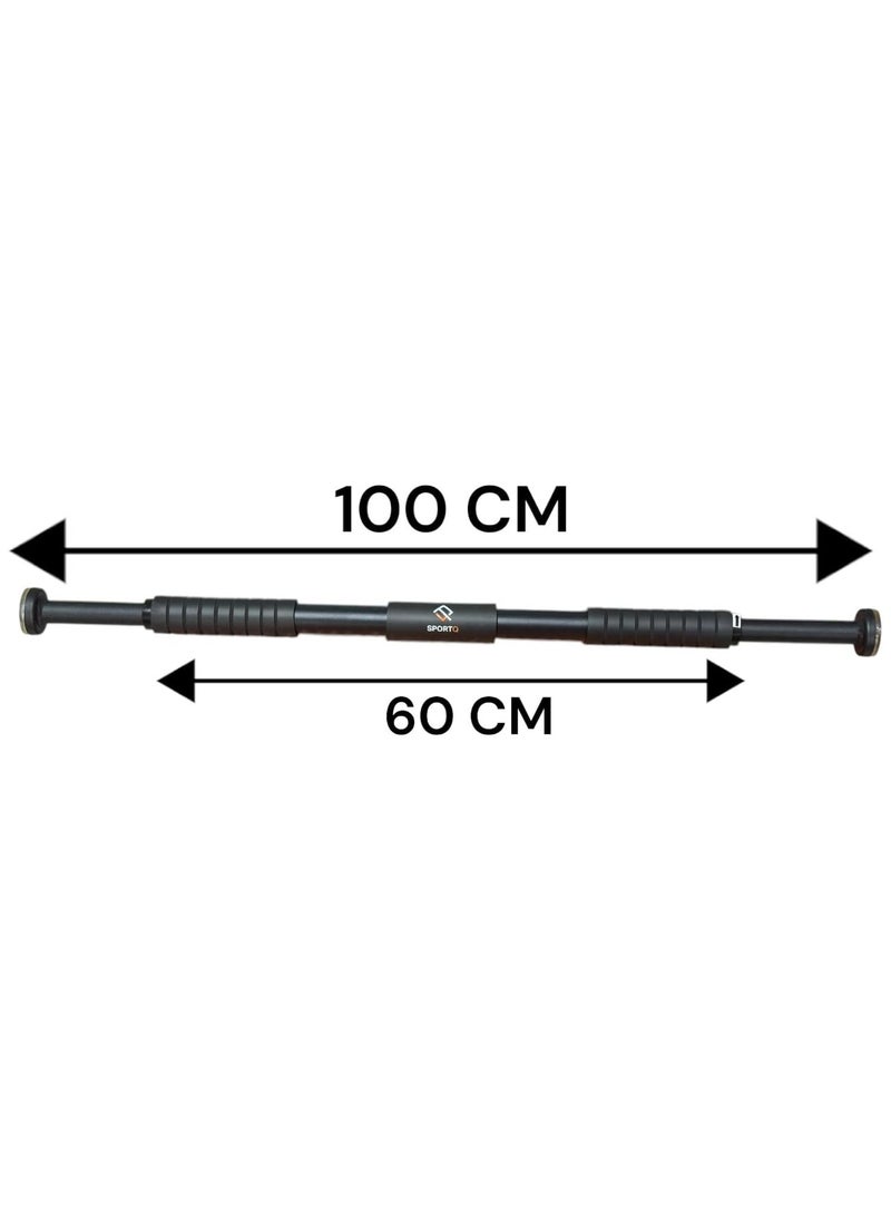 The strongest pull-up bar for the entrance or the wall, multiple sizes, the pull-up bar for upper body exercises with a portable and adjustable lock for gym exercises, holds 300 kilograms. - pzsku/ZE3A2B49B4AE84BD73B5BZ/45/_/1737203707/de1a86ec-f712-4299-9565-499d30602e58