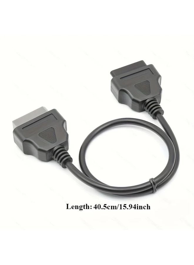 1pc 14 Pin To 16 Pin Expansion Adapter Durable Cable For Nissan Vehicle Diagnostic - Image 4