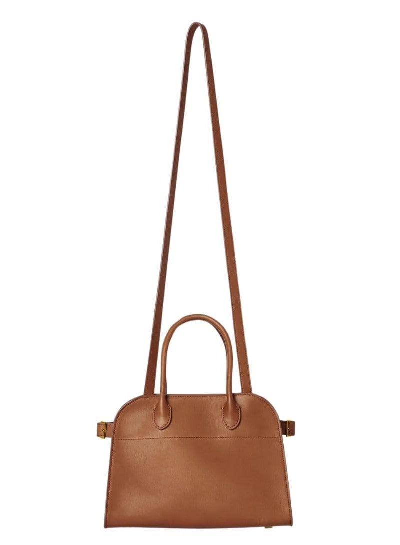 TR The Row Margaux 10 Top-Handle Bag in Plain Leather - Image 3