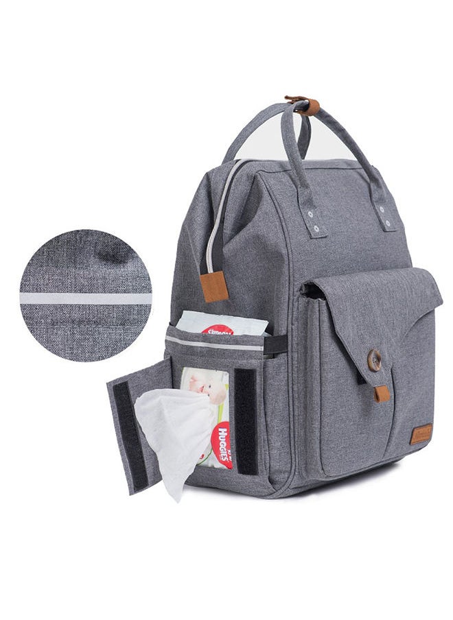 TEKNUM - Reversible Look At Me Stroller With T Diaper Bag And Hooks And Changing Pad - Grey - Image 1