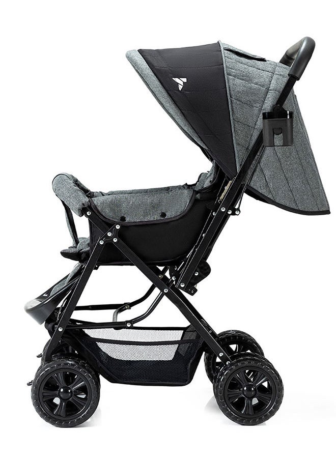 TEKNUM - Reversible Look At Me Stroller With T Diaper Bag And Hooks And Changing Pad - Grey - Image 1