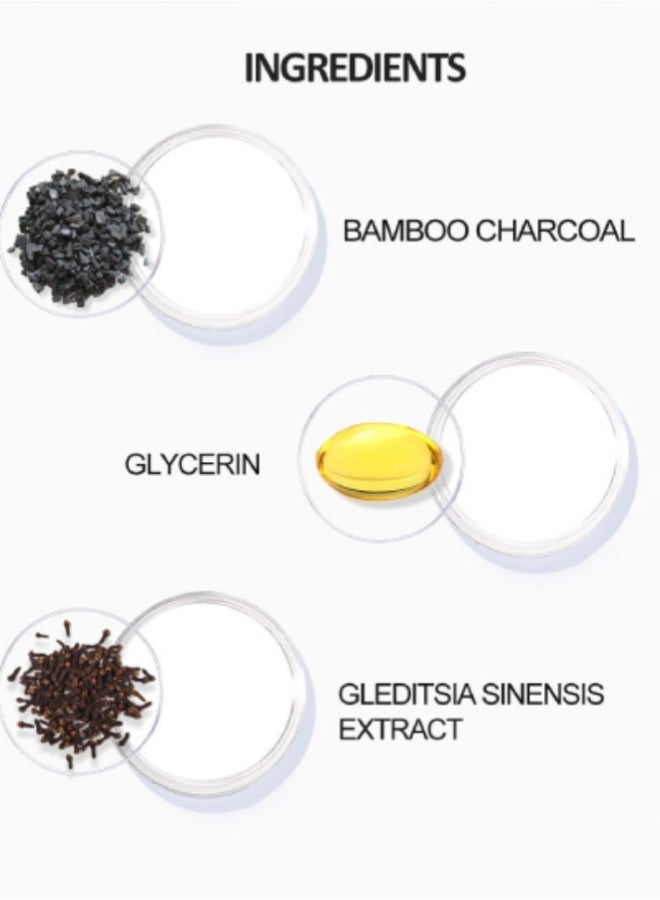 PURC Bamboo Charcoal Shampoo Soap Bar – Natural Anti-Hair Loss & Grey Hair Care, Hair Regrowth & Scalp Nourishing - Image 5