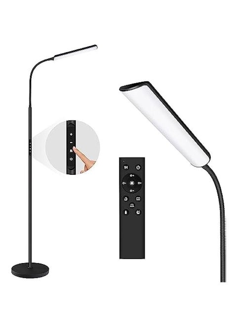 LED Floor Lamp, Bright 15W Floor Lamps for Living Room with 1H Timer, Stepless Adjustable 3000K-6000K Colors & Brightness Standing Lamp with Remote & Touch Control Reading Floor Lamps
