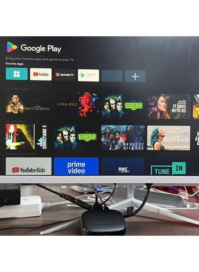 TV Box S (2nd Generation) 4K Ultra HD Android Smart TV Box – Black - Image 1