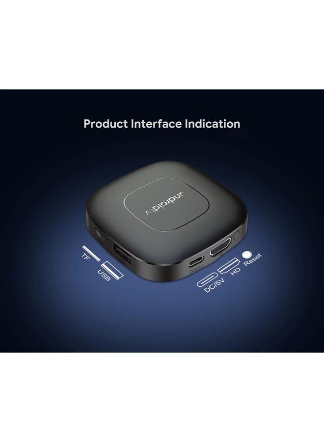 TV Box S (2nd Generation) 4K Ultra HD Android Smart TV Box – Black - Image 3