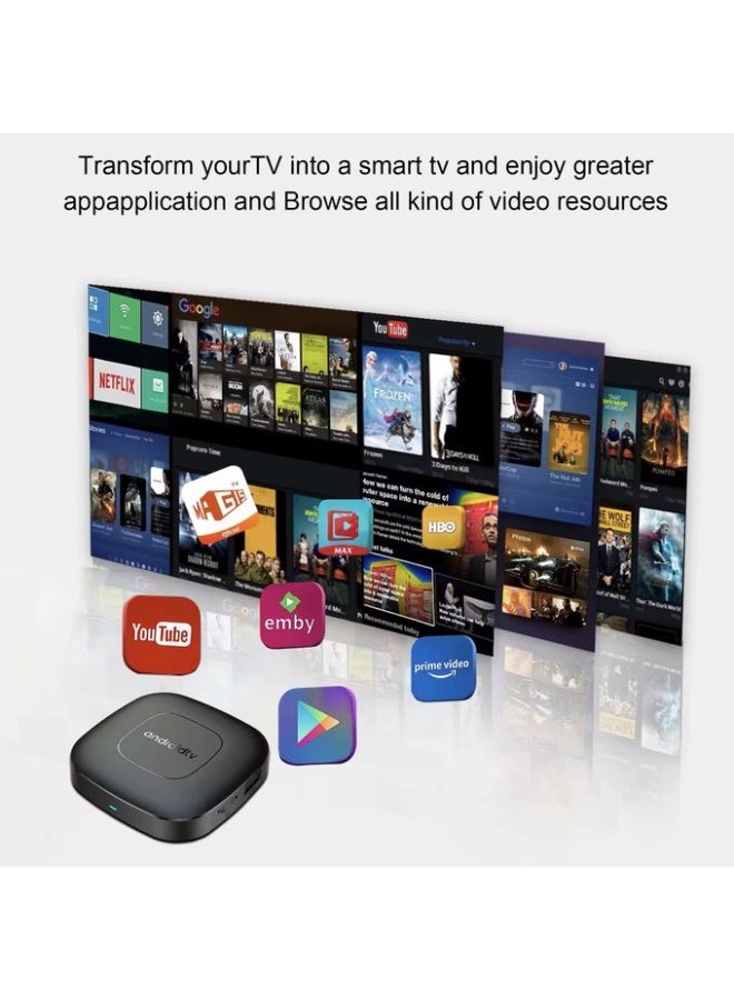 TV Box S (2nd Generation) 4K Ultra HD Android Smart TV Box – Black - Image 2