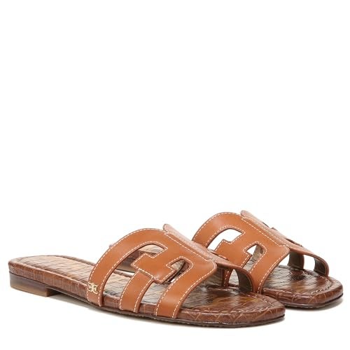 Sam Edelman Women’s Bay Classic Slide Sandal, Saddle,6 - Image 3