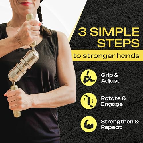 GRIPZILLA Tornado The Absolute 3D Arms Builder Upper Body Excercise for Chest, Shoulder, Forarm, Biceps and Arm Strenthing Training Arm Machine Equipment strengthening Hands, Wrists, forearms, Sotsky's Exerciser - Remove Plastic Piece Before Using) - Image 4
