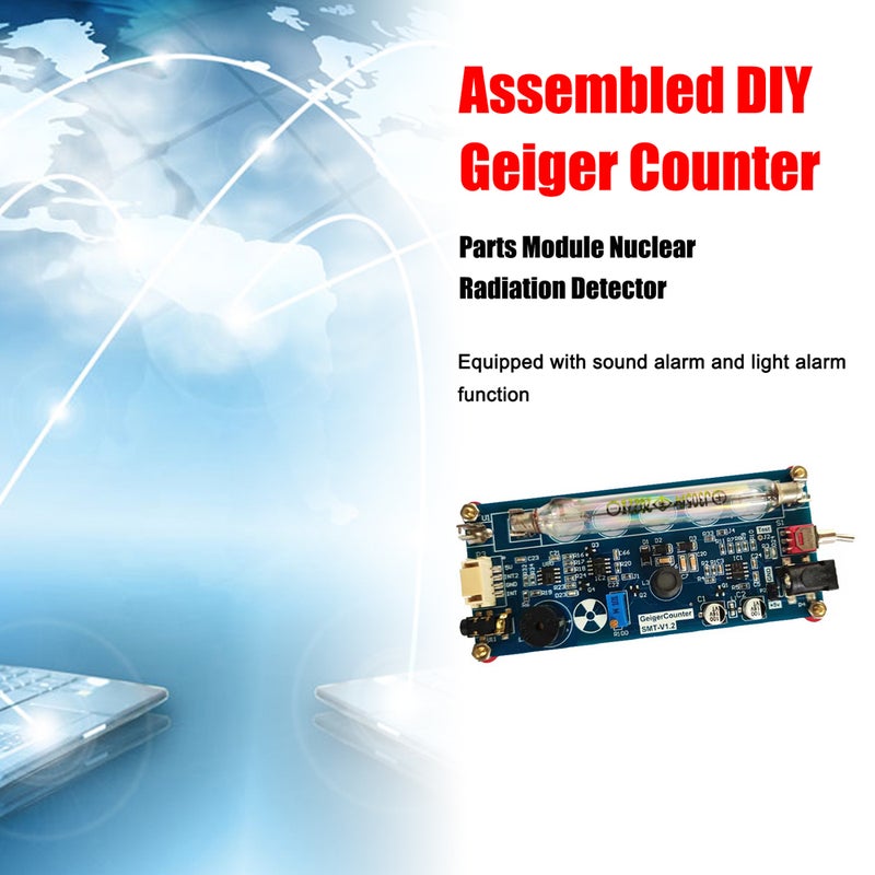 Assembled DIY Geiger Counter Parts Module Nuclear Radiation Detector with Sound and Light Alarm Function - Image 3