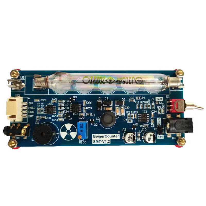 Assembled DIY Geiger Counter Parts Module Nuclear Radiation Detector with Sound and Light Alarm Function - Image 1