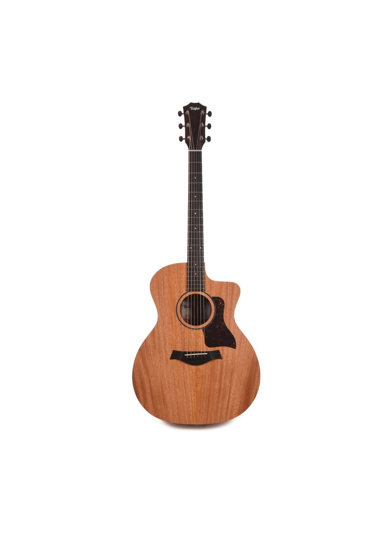 Taylor 24ce Grand Auditorium Acoustic Electric Guitar - Natural - Image 2
