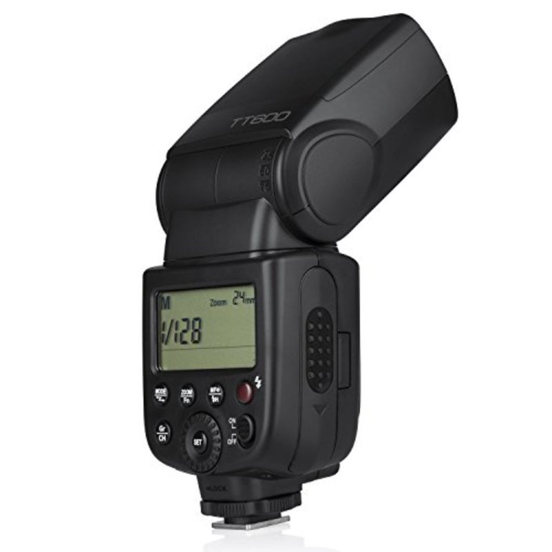 فلاش سبيد لايت للتصوير الفوتوغرافي لكاميرات DSLR والكاميرات بدون مرآة، هيكل بلاستيكي متين، لون أسود، قوة GN60 مع نظام X لاسلكي 2.4G وHHS حتى 1/8000s - Image 1