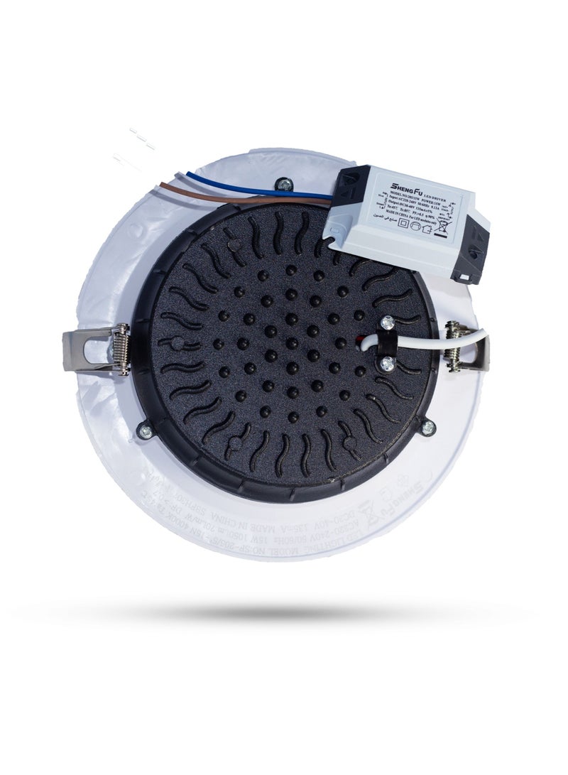 Spotlight 14cm 15W LED White COB Buried - Image 3