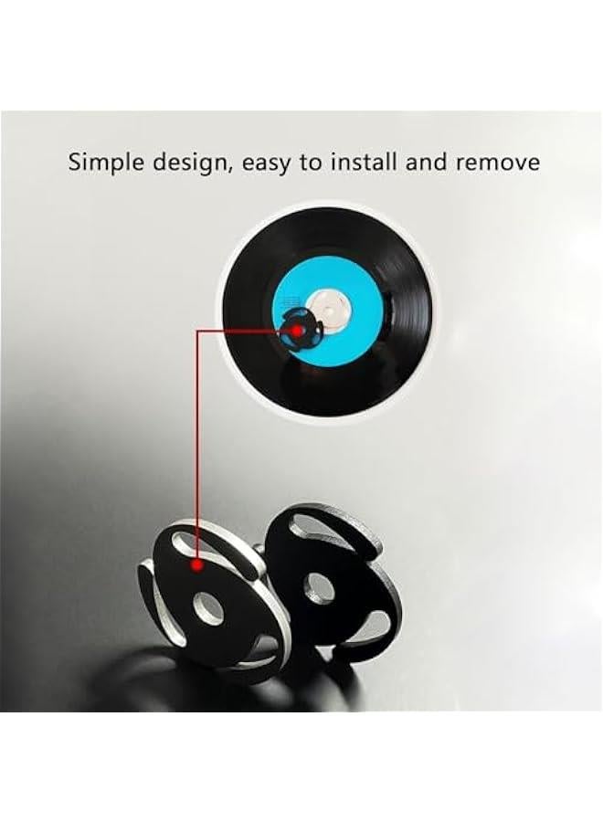 Solid Aluminum 45 RPM Record Adapter for 7 Recorder Ensures Stability and Sound Enhancement Record Adapter - Image 4