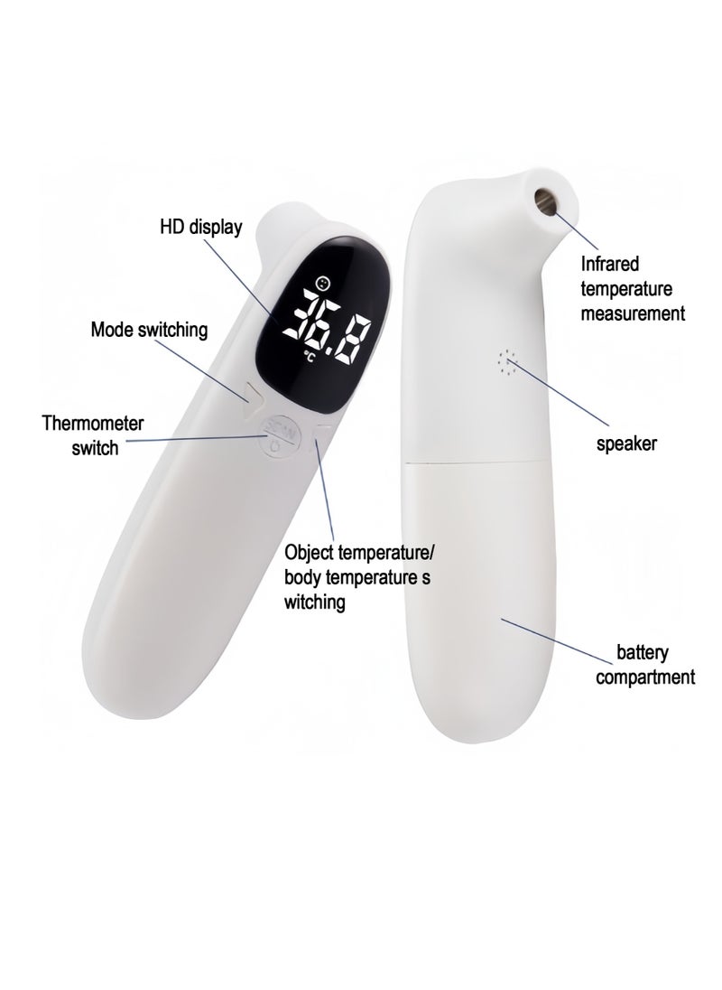 ELFOS - Infrared Thermometer for Adults and Children Non-Contact Forehead and Thermometer Gun for Accurate Measurement of Objects Fast and Reliable Health Monitoring Device - Image 1