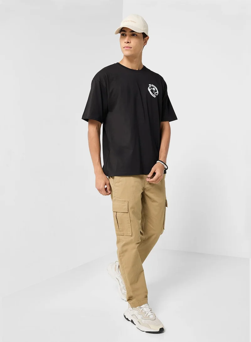 سفنتي فايف Oversized T-Shirt