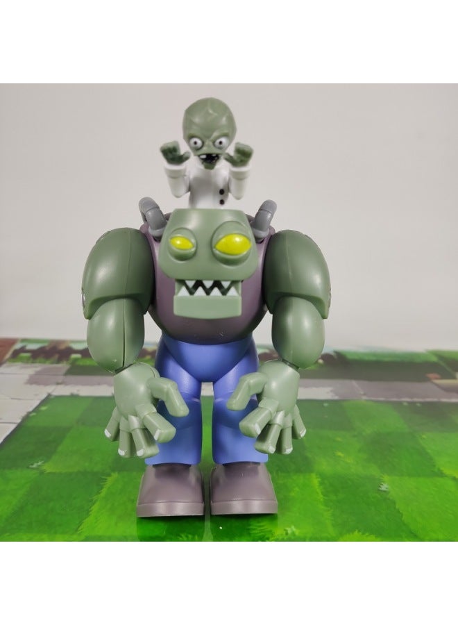 Plants Vs. Zombies Toy Large Pirate Giant Zombie Dr. King Catapult 2 Deep Sea Giant Full Set 3-Color:Large Combination: Pirate Giant + Zombie + Deep Sea + Giant Zombie + Picture  - Image 4