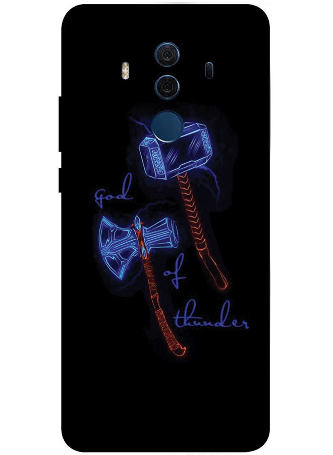 EYE CATCH Protective Case Cover For Huawei Mate 10 Pro Premium Series Protective Case Cover For Huawei Mate 10 Pro God Of Thunder - Image 1