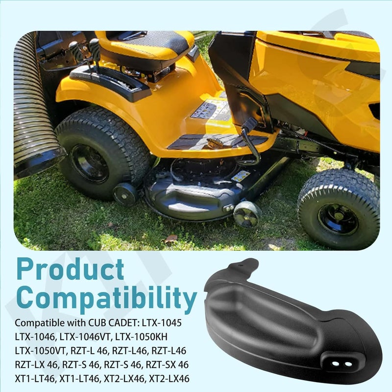 KINTLE 631-05195A Tractor Mulching Cover Kit Compatible with Troy-Bilt TB46 Craftsman T2100 Cub Cadet RZT-42, XT1-LT42 & XT2-LX42 42" & 46'' Lawn Mowers Decks, Replaces for 631-05195 - Image 4