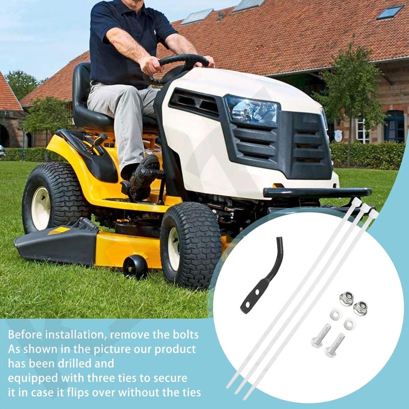 KINTLE 631-05195A Tractor Mulching Cover Kit Compatible with Troy-Bilt TB46 Craftsman T2100 Cub Cadet RZT-42, XT1-LT42 & XT2-LX42 42" & 46'' Lawn Mowers Decks, Replaces for 631-05195 - Image 5