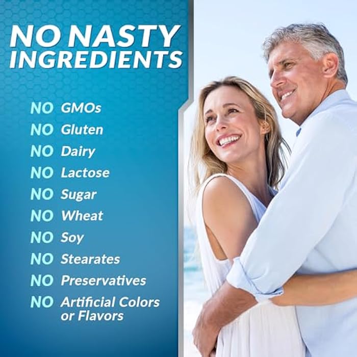 VitaBreeze Glucosamine Chondroitin, MSM & Turmeric Dietary Supplement - 248 Capsules - Image 5