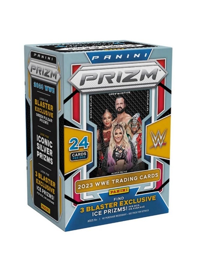 Panini 2023 Panini Prizm WWE Wrestling Blaster Box - 6 Packs - 24 Trading Cards Inside 