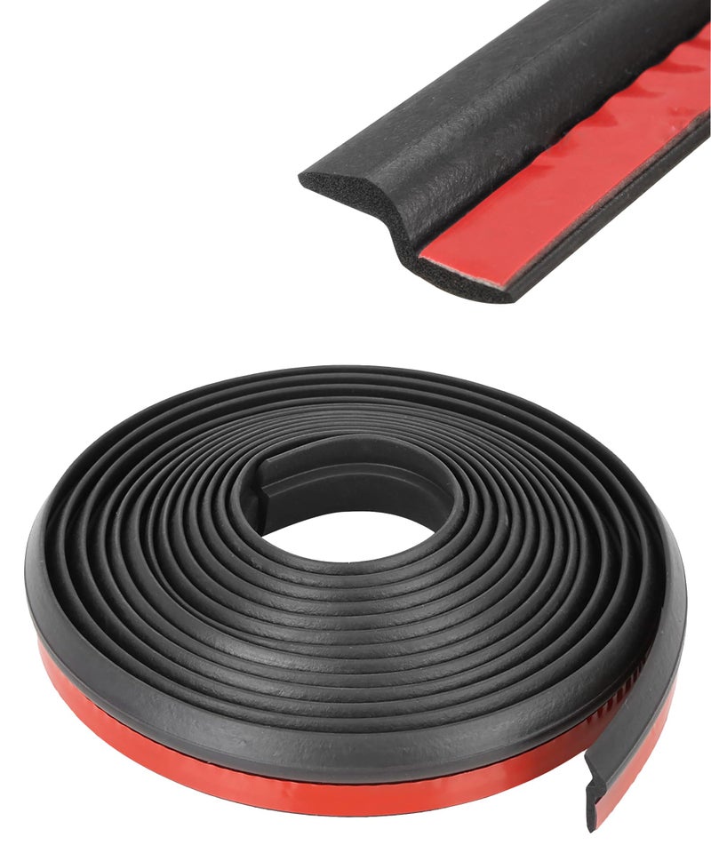 SCUARI 13Ft Automotive Weather StrippingCar Accessories Door Rubber Seal StripCar Front Windshield StripSuper Flexible ZShaped Rubber Cars Door Seal StripSuitable for Cars RVsVans - Image 3