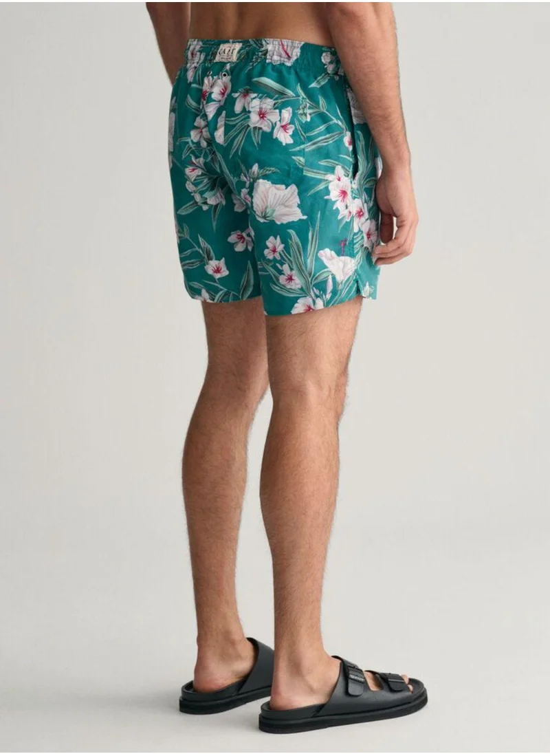 غانت Gant Oleander Print Swim Shorts