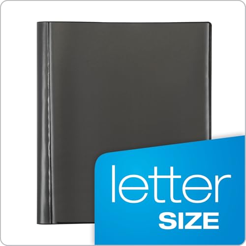 Cardinal Custom ShowFile Presentation Book, 12 Pockets, Holds 24 Letter-Size Sheets, Customizable Cover, Black (50132CB) - Image 4