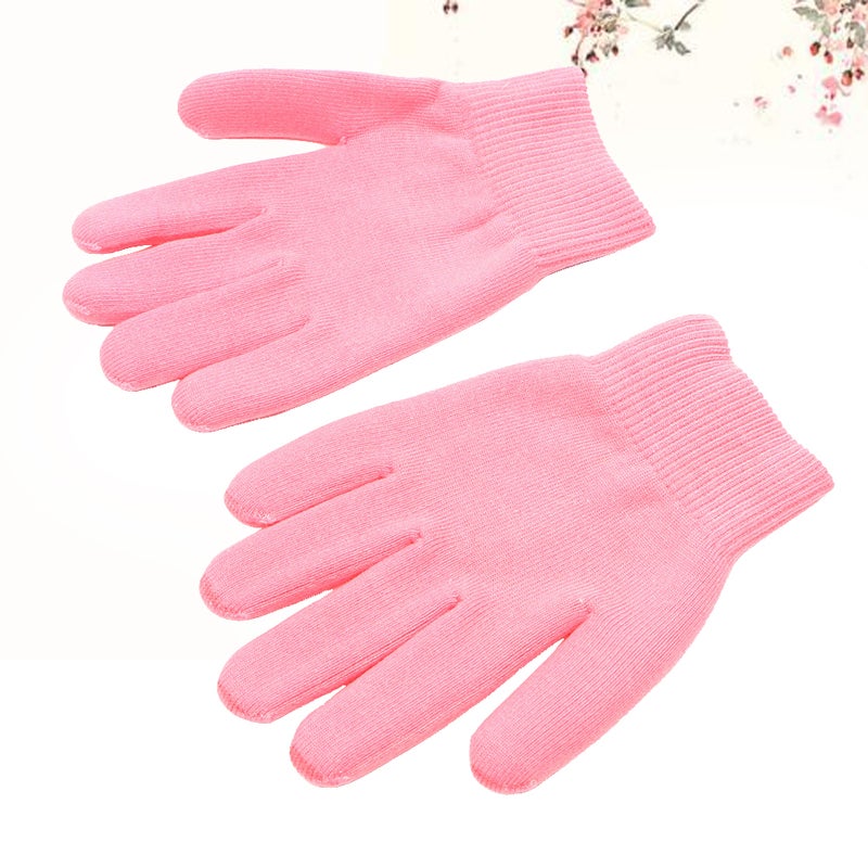 1 Pair of Beauty Care Gloves Natural Gel Gloves Elastic Fiber Gloves Gloves for Outdoor - Image 5