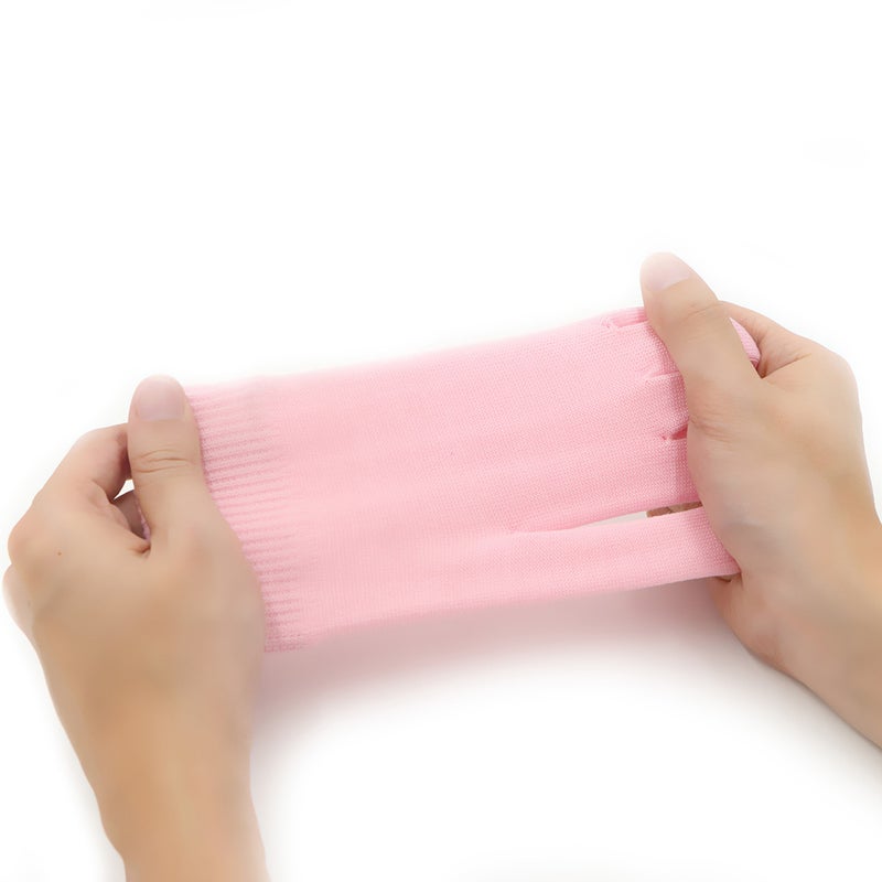 1 Pair of Beauty Care Gloves Natural Gel Gloves Elastic Fiber Gloves Gloves for Outdoor - Image 4
