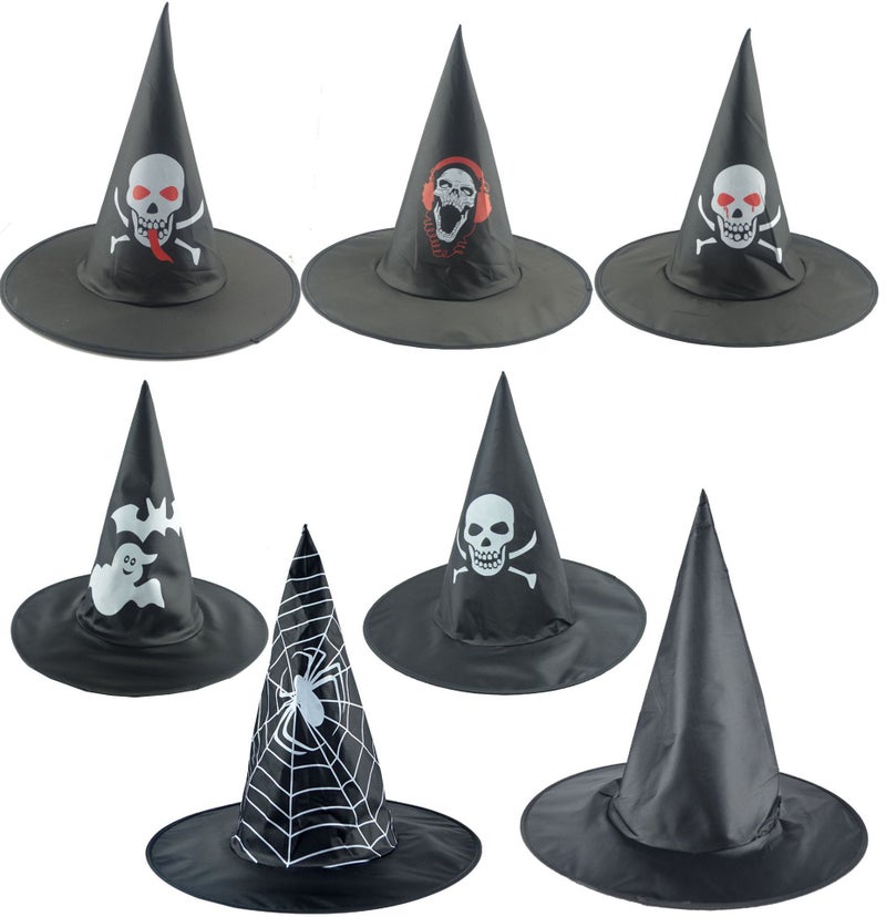 Halloween Hat Witch Hat Magic Hat Witch Hat Pumpkin Hat Wizard Hat Performance Props - Image 2