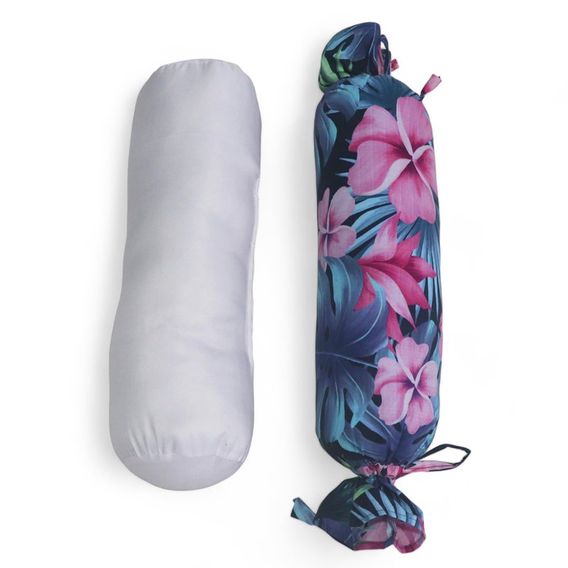 Kradyl Kroft Set of 2 Toddler Side Pillows | 100% Cotton Removable Covers | Leg and Playtime Pillows for Kids Above 12 Months (Tropika) - Image 5