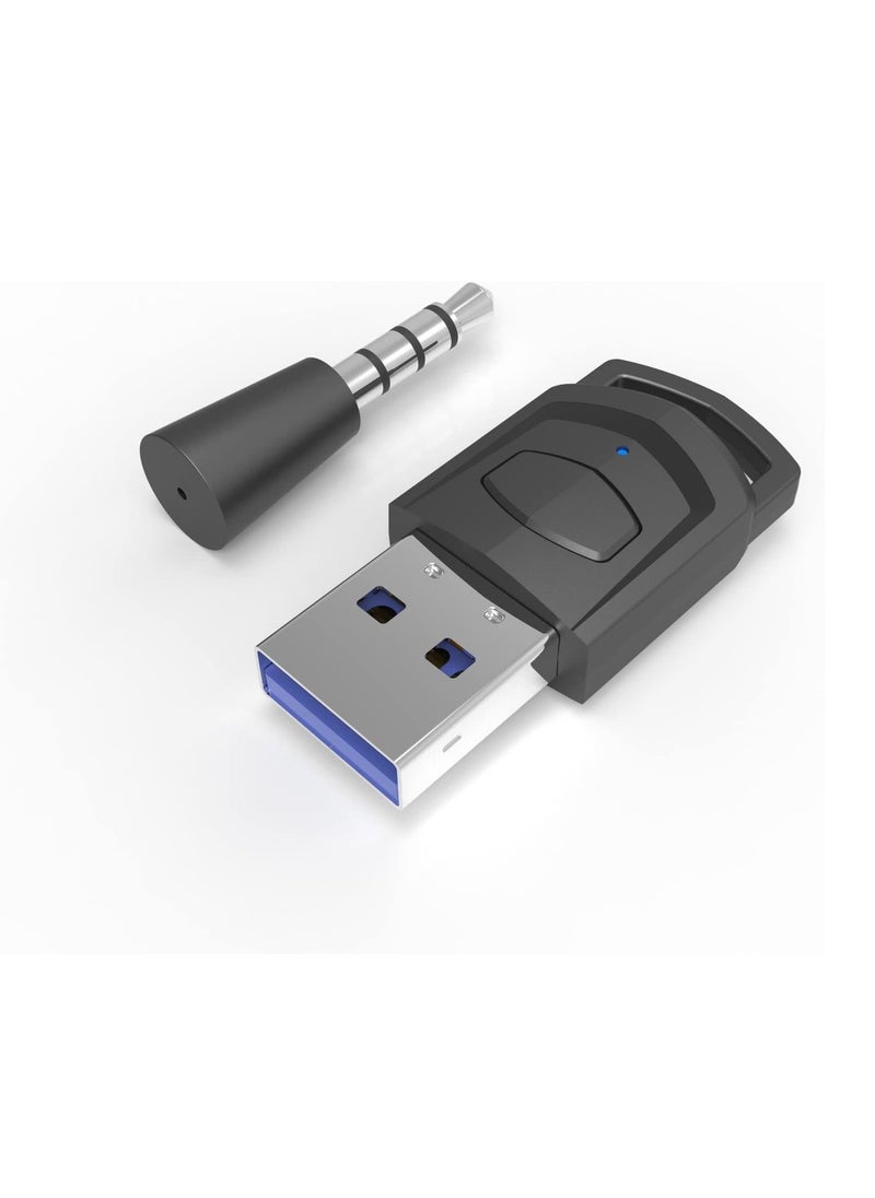 General - Bluetooth Audio Transmitter for PS5/PS4/Switch/Xbox/PC Bluetooth Adapter Wireless Receiver, BT 5.0 Wireless Audio Transmitter, Low Latency Converter Drive-free Operation for Headset & Speakers - Image 1