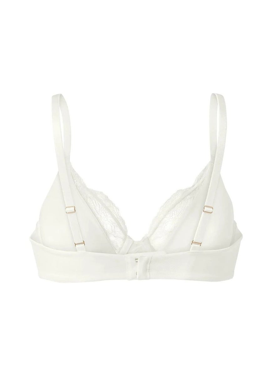 Tchibo Women Underwired Non Padded Bra, Beige  - Image 2