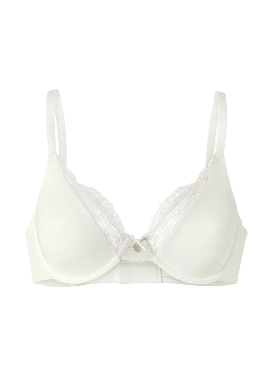 Tchibo Women Underwired Non Padded Bra, Beige  - Image 1