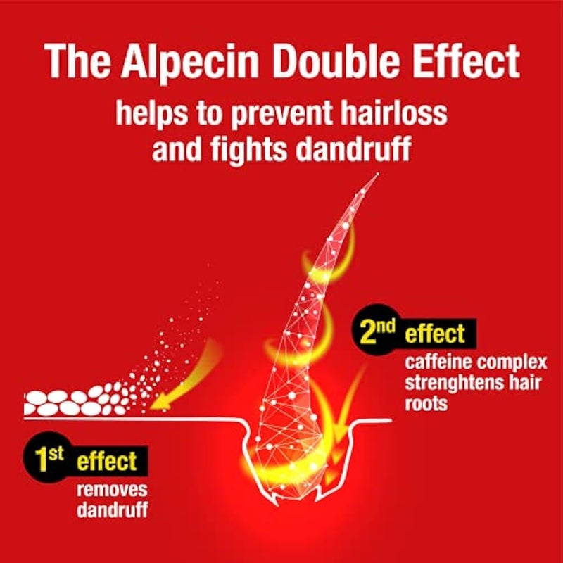 Alpecin Double Effect Caffeine Shampoo - Image 3