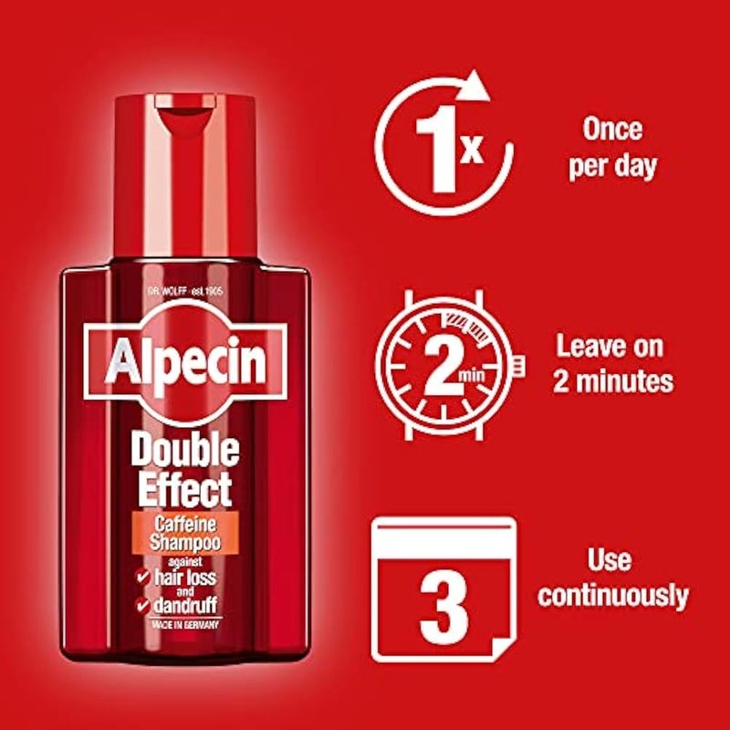 Alpecin Double Effect Caffeine Shampoo - Image 5