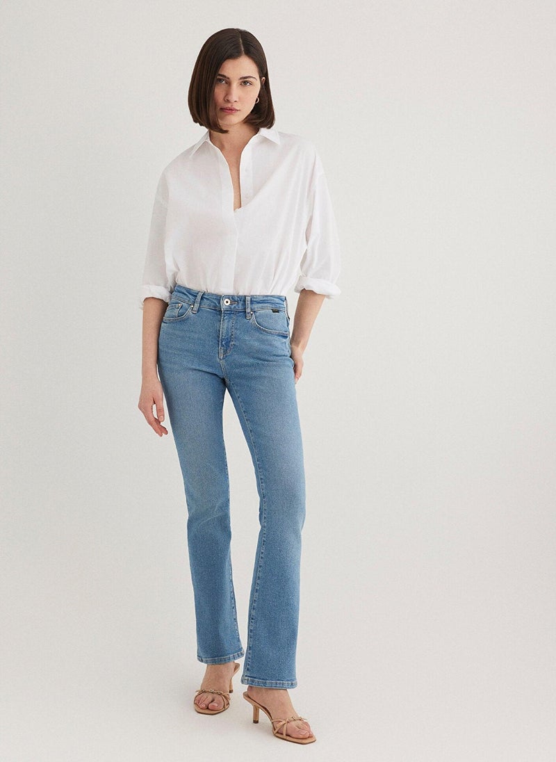 MAVI Molly Light Blue Jean Pants - Image 2