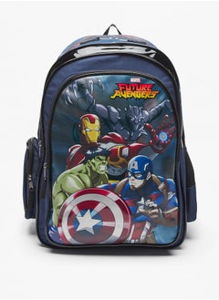 MARVEL Avengers Print Backpack with Adjustable Shoulder Straps - 46x34x23 cm  - Image 1