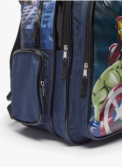 MARVEL Avengers Print Backpack with Adjustable Shoulder Straps - 46x34x23 cm  - Image 4