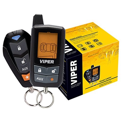 Viper 5305V 2 Way LCD Vehicle Car Alarm Keyless Entry Remorte Start System - Image 1