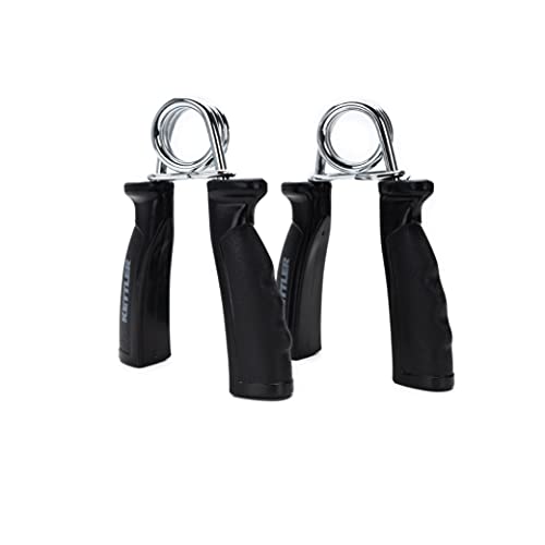 Kettler Spring Grips, German Technology Powered 100 Pounds to 350 Pounds New Hand Grips Increase Strength Spring Finger Pinch Expander Hand A Type Gripper Exerciser, Ideal for Men & Women - Image 1