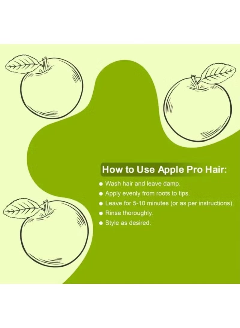 Swift Apple Pro ( Natural Black ) Hair Color - No Ammonia - 100mlx2 - Image 3