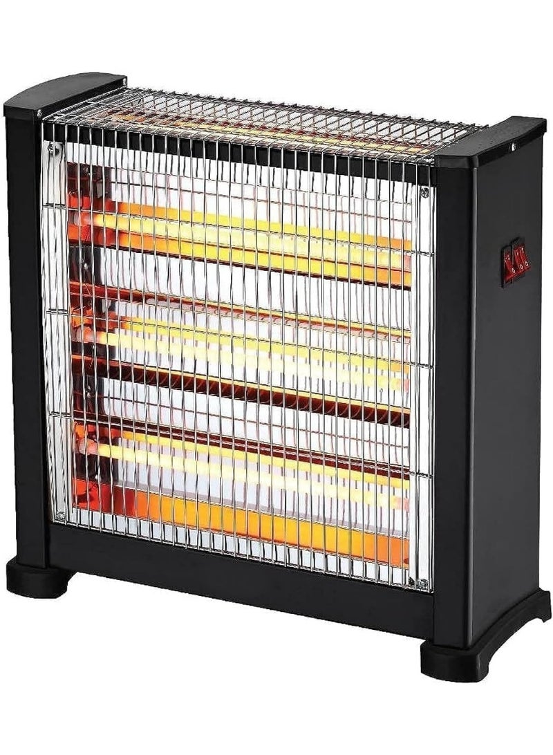 Microplus Electric Room Heater 2400W, 7-Tube Powerful Heating, Energy Efficient, PS-788 - Image 1