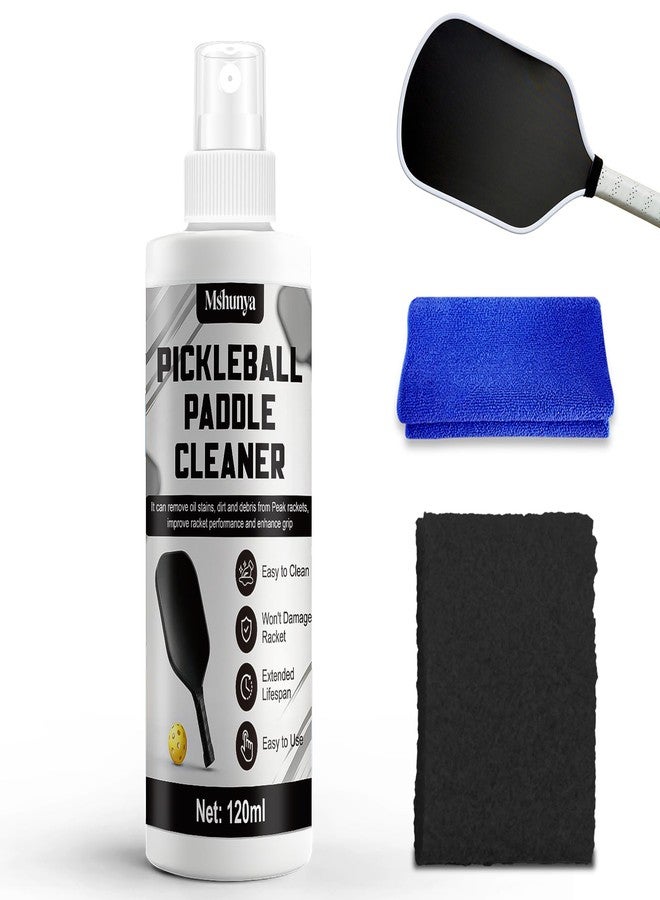 OverZyn 4.06 Oz Pickleball Paddle Cleaner, Restore the Luster of the Racket Surface - Image 1